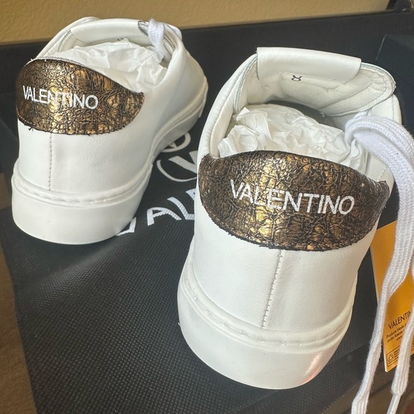 Valentino White Leather Sneakers size 38 - Picture 11 of 11